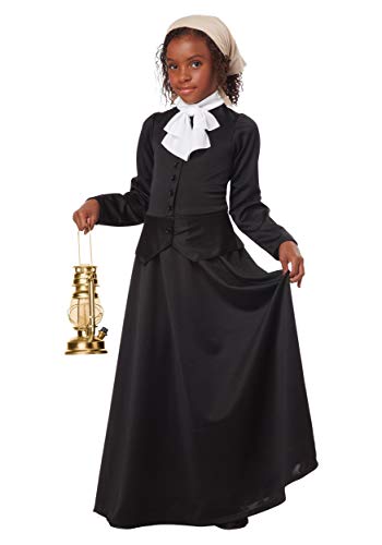 California Costumes Girl's Harriet Tubman Costume - M