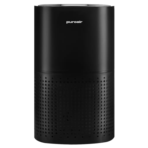PuroAir HEPA 14 Air Purifier for Home - Covers 1,115 Sq Ft - Air Purifier for Allergies - For Large Rooms - Filters Up To 99.99% of Pet Dander, Smoke, Allergens, Dust, Odors, Mold Spores