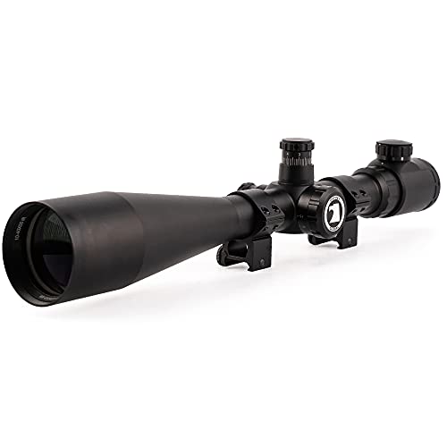 Osprey Global TA10-40X50IRF : Osprey Tactical Series 10-40X 50mm Riflescope with Illuminated (Red, Green,Blue) Rangefinder Reticle - Matte Black - 1/8 MOA - 30mm Tube