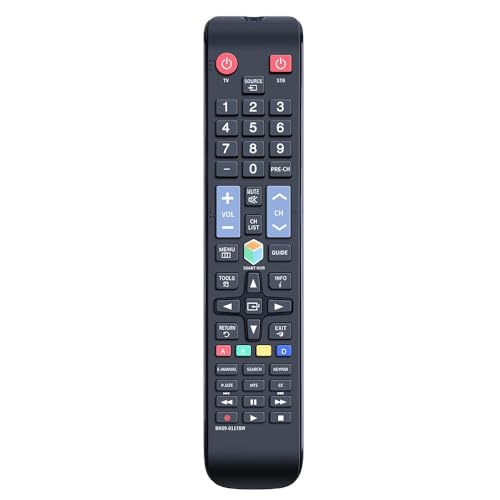 New BN59-01178W Replacement Remote Control fits for Samsung TV UN28H4500AF UN32H5201AF UN32H5203AF UN40H5201AF UN40H5203AF UN40H6203AF UN46H6201AF UN46H6203AF UN50H6201AF Un24h4500 BN59-01259E