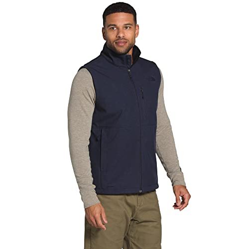 THE NORTH FACE Men's Apex 2 Bionic Softshell Vest, Aviator Navy Heather, X-Small