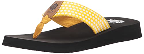 Yellow Box Women's Fromy Flip-Flop, Yellow, 8 M US