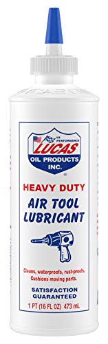 Lucas Oil 10216 Air Tool Lubricant/12X1/P White 16 Ounce