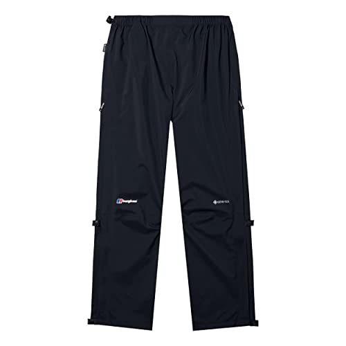 Berghaus Mens Waterproof Hiking Paclite Athletic-pants, Black, Medium US