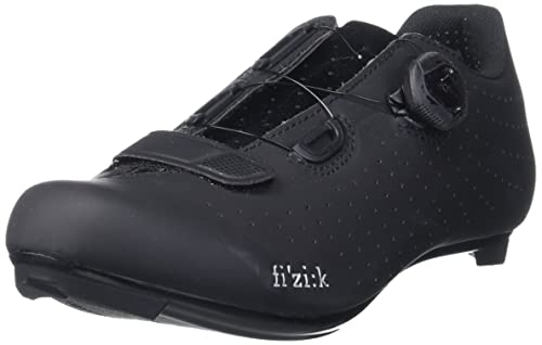 Fizik unisex adult Tempo Overcurve Cycling Shoe, Black/Black, 10 - 10.5 US