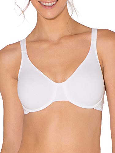 Fruit of the Loom Women's Unlined Underwire Bra(Pack of 2),Heather Grey/White,38C US