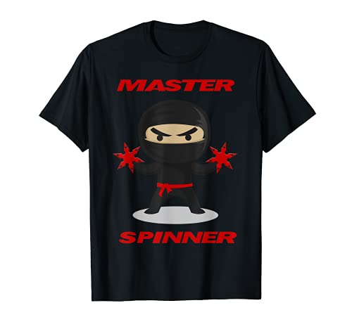 Master Spinner Fidget Spinning Ninja T-Shirt