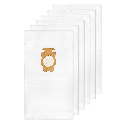1 Pack (6 Bags) Vacuum Cleaner Dust Bag Fit for Kirby Part 205811 204814 204811 Universal White Cloth Bags Fit for Kirby All Generation & Sentria Models