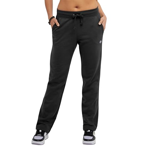 Champion Women's Pants, Powerblend, Fleece Pants, Comfortable Lounge Pants for Women