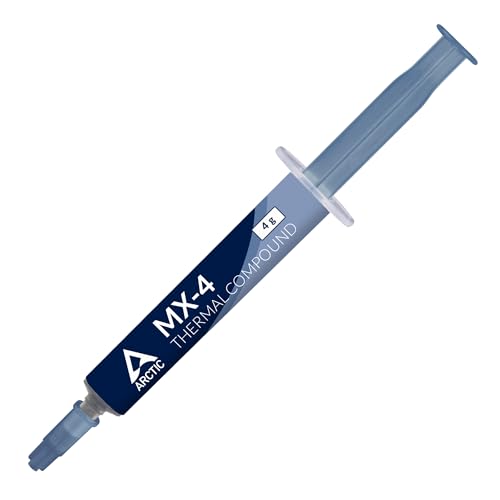 ARCTIC MX-4 (4 g) - Premium Performance Thermal Paste for All Processors (CPU, GPU - PC), Very high Thermal Conductivity, Long Durability, Safe Application, Non-Conductive, CPU Thermal Paste