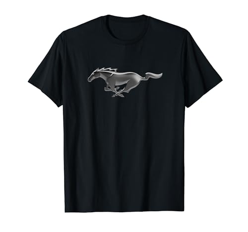 Ford Mustang Modern Pony Logo T-Shirt