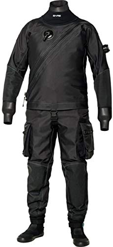 Bare X-Mission Evolution Drysuit (Black, ML Short)