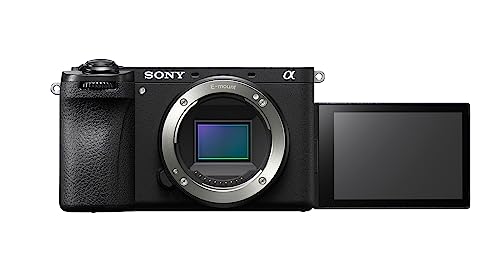 Sony Alpha 6700 – APS-C Interchangeable Lens Camera with 26 MP sensor, 4K video, AI-Based Subject Recognition, Log Shooting, LUT Handling and Vlog Friendly Functions