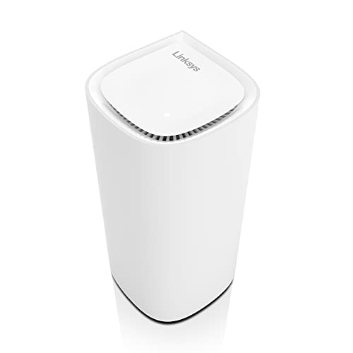 Linksys Velop Pro 6E WiFi Mesh System | One Cognitive Mesh Tri-Band router with 5.4 Gbps (AXE5400) Speed | Coverage up to 3,000 sq ft | Connect 200+ Devices | 1Pk MXEC621 | 2023 Release