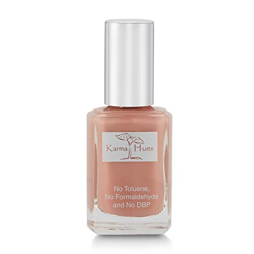 Karma Organic Nail Polish - Quick Dry Nail Lacquer, Non-Toxic, Vegan, and Cruelty-Free Nail Paint Art for Adults & Kids - No Toluene, No Formaldehyde, No DBP, and Free of TPHP (ETHEL LOU, 0.43 fl oz.)