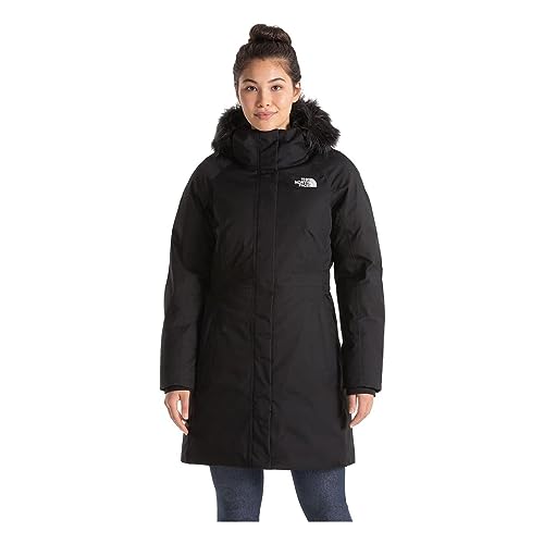 THE NORTH FACE Jump Down Parka Womens Jacket TNF Black Sz S