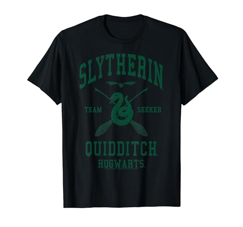 Harry Potter Slytherin Team Seeker Hogwarts Quidditch T-Shirt