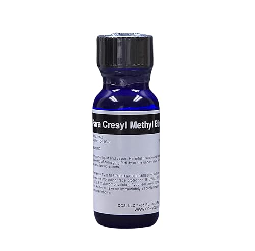 Para Cresyl Methyl Ether High Purity Fragrance/Aroma Compound 30ml (1oz)