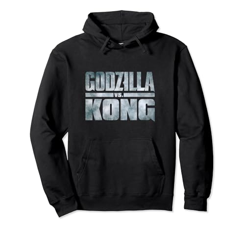 Godzilla vs Kong - Official Metallic Logo Pullover Hoodie