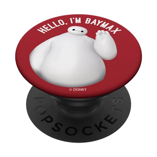 Disney Big Hero 6 Hello, I'm Baymax PopSockets Standard PopGrip