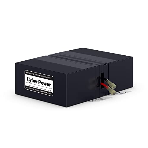 CyberPower RB1280X2A UPS Replacement Battery Cartridge, Maintenance-Free, User Installable, 12V/9Ah