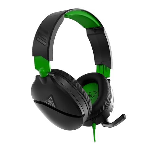 Turtle Beach Recon 70 Multiplatform Gaming Headset - Xbox Series X|S, Xbox One, PS5, Nintendo Switch, PC, Mobile w/ 3.5mm Wired Connection - Flip-to-Mute Mic, 40mm Speakers, Lightweight Design – Black