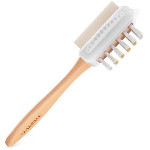 Shacke Suede & Nubuck 4-Way Leather Brush Cleaner (Top Eraser)