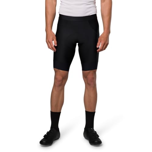 PEARL IZUMI Men's 10.5' Attack Cycling Shorts, Breathable with Reflective Fabric, Black, Medium