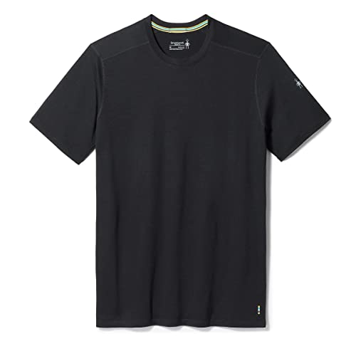 Smartwool Men's Merino Wool Short Sleeve Tee (Slim Fit) Black