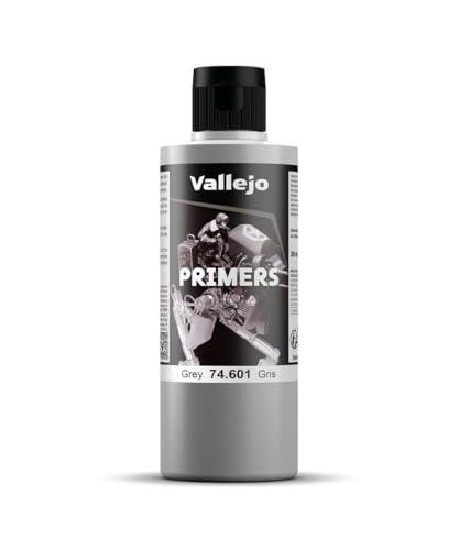 Vallejo Grey Primer Acrylic Polyurethane, 200ml