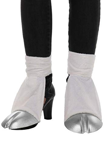elope Silver Unicorn Back Hooves Costume Accessory Shoe Covers Standard