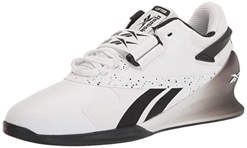 Reebok Men's Legacy Lifter II Cross Trainer, White/Black, 11