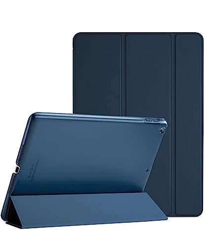 ProCase for iPad 9.7 Inch Case iPad 6th/5th Generation Case 2018 2017(Model: A1893 A1954 A1822 A1823), Ultra Slim Lightweight Stand Case with Translucent Frosted Back Smart Cover -Navy