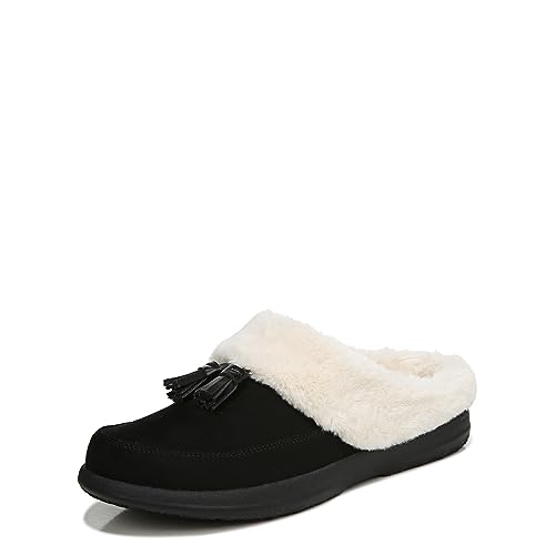 Vionic Perrin Women's Arch Supportive Slipper With Removable Black - 7 Medium