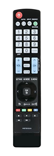AKB73615316 Replace Remote Fit for LG Plasma TV 37LS5600 47LS4600 50PA4500 55LS4600 60PA5500 32LS5600 42LS5650 47LS5600 55LS5600 47LS5650 55LS5650 42LS5600 50PA4510 50PA5500 50PA6500 60PA6500