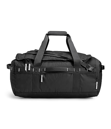 THE NORTH FACE Base Camp Voyager Duffel—62L, TNF Black/TNF White, One Size