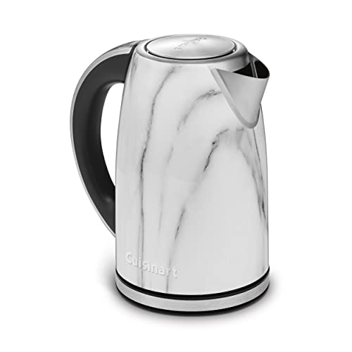 Cuisinart Electric Cordless 1.7-Liter Tea Kettle, Marble, JK17-MTG