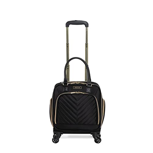 Kenneth Cole REACTION Chelsea Chevron Quilted Luggage, Black, Underseater