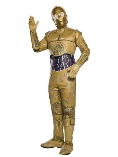Rubie's Men's Star Wars Classic C-3PO Costume, As Shown, X-Large
