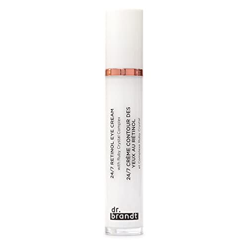 Dr. Brandt 24/7 Retinol Eye Cream - Brightens The Eye Contour, Smooths Fine Lines and Wrinkles - 0.5 oz / 15 g