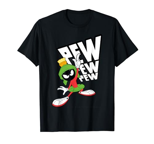 Looney Tunes Marvin The Martian Pew Pew Pew T-Shirt