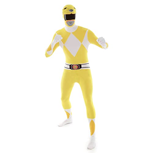 Morphsuits Men's Power Rangers, Yellow, X-Large