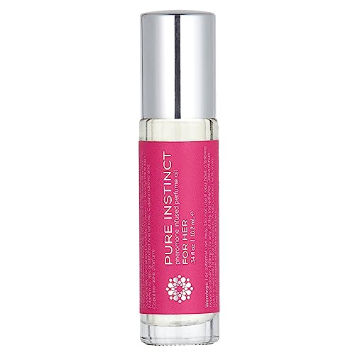 Pure Instinct Perfume with Pheromone Infused Essential Oil for Her - Roll on 10.2 ml | 0.34 Fl. Oz