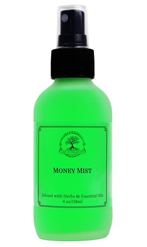 Money Mist & Room Spray | Wealth, Prosperity, Cash, & Abundance Rituals | Wiccan, Pagan, Hoodoo, Conjure, Magick Green