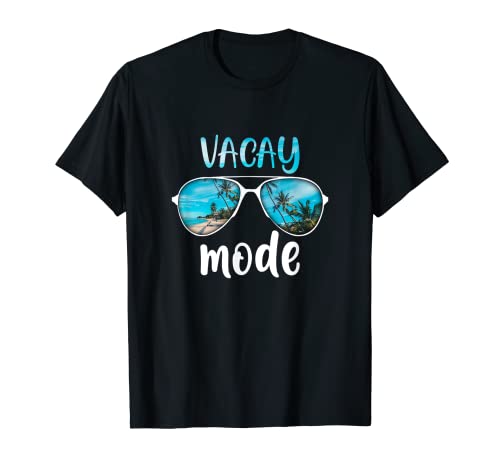 Vacay Mode Cute Vacation Summer Cruise Getaway T-Shirt