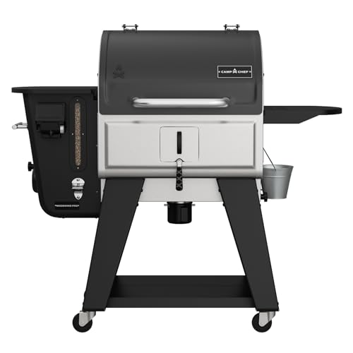 Camp Chef Woodwind Pro 24 Grill - Pellet Grill & Smoker for Outdoor Cooking - Comes with WIFI Connectivity - Sidekick Compatible - 811 Sq In Total Rack Surface Area