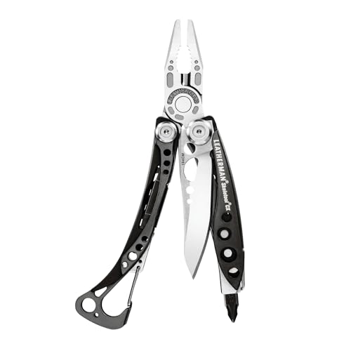 LEATHERMAN, Skeletool CX, 7-in-1 Lightweight, Minimalist Multi-Tool for Everyday Carry (EDC), Home, Garden & Outdoors, Stainless Steel