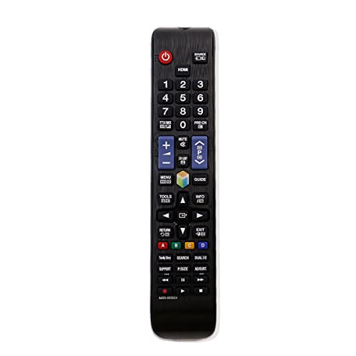 AA59-00582A Replaced Remote for Samsung TV Remote Replacement Sub AA59-00580A AA59-00638A AA59-00790A AA59-00581A AA59-00594A Work with Samsung TV UN32EH5300F, UN40ES6150F, UN55ES6150F, UN60ES6100