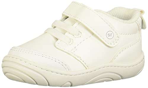 Stride Rite 360 Unisex Child Taye 2.0 First Walker Shoe, White, 5 Toddler US