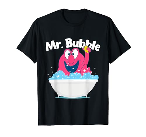 Mr. Bubble - Bubble Bath Hot Tub Wellness Bathtub T-Shirt